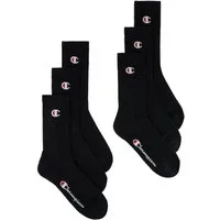 Champion Tennissocken (Packung, 6-Paar) 6er-Pack, sportliche Tennissocken, mit Logoschriftzügen, aus Baumwolle