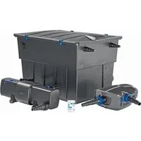 OASE Teichfilter BioTec ScreenMatic² Set 60000 OC, Teichfilter inkl. Teichpumpe und UVC-Klärer