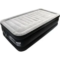 FIVMEN Luftbett Aufblasbare Matratze Gästebett mit Integrierter Elektrischer Pumpe, Luftmatratze für Camping oder Heimgebrauch Mit Tasche