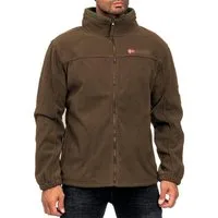 Geographical Norway Fleecejacke Herren Regular Fit Jacke batamazonie mit eingelassener Kapuze