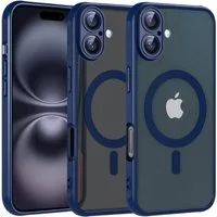 CoolGadget Handyhülle Magnet-Hülle für iPhone 17 Schutzhülle magnetisch 6,3 Zoll, Hülle Matt Stoßfest kompatibel mit Magsafe Zubehör Kameraschutz Case