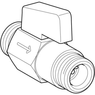 Geberit Kugelhahn G3/8 / G3/8 , 243795001 243795001