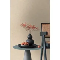living walls Vliestapete Smart Surfaces einfarbige Tapete Unitapete Struktur-Optik Landhaus, strukturiert, matt, (1 St), Vliestapete Textil-Optik für Schlafzimmer Küche Wohnzimmer Uni Design