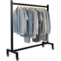 CLP Garderobenständer Kleiderständer Gisborne 120x38x120, (1er)