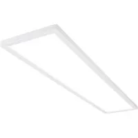Briloner Leuchten LED Panel Slim, LED fest integriert, Neutralweiß, LED Deckenlampe, ultraflach, Backlighteffekt, Wohnzimmer, Schlafzimmer