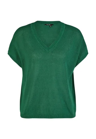 Marc Aurel - Pullover mit angeschnittenem Arm dark green - Gr. - 44