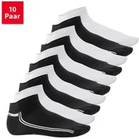 Footstar Sneakersocken Sneak It! Damen & Herren Motiv Sneaker Socken (10 Paar) (10-Paar)