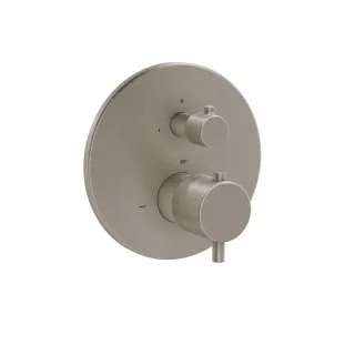 VitrA Flow Soft Brausethermostat V-Box Unterputzmontage Nickel gebürstet,A4334834EXP A4334834EXP