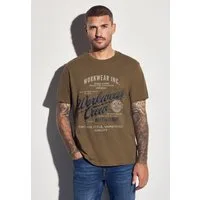 STREET ONE MEN T-Shirt aus reiner Baumwolle