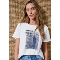 STREET ONE Print-Shirt mit Fotoprint, Baumwolle, Rundhalsausschnitt