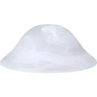 Home4Living Lampenschirm Lampenglas Ø 335mm Ersatzglas Alabasterglas Leuchtenglas rund, Dekorativ