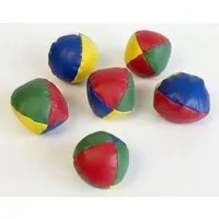 solex sports Jonglierball 6 er Set Jonglierbälle 6 cm Durchmesser 90 Gramm (6-St)