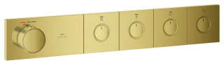GROHE Unterputz-Thermostat Grohtherm Aqua Tiles, 106867 FMS 4 ASV cool sunrise, 106867GL00 106867GL00