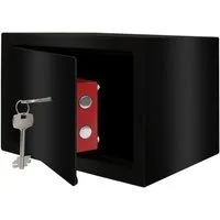 FIVMEN Tresor Safe Möbeltresor mit Doppelbartschloss Wandtresor Büroschränke (31 x 20 x 20cm / 35 x 31 x 50cm), Aufhängbar, mit 2 Schlüssel, Für Wohnwagen Schränke Büroschränke