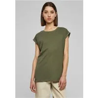 URBAN CLASSICS Rundhalsshirt Ladies Extended Shoulder Tee Damen T-Shirt