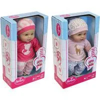 Weichpuppe Lea mit Sound, 30 Zentimeter, 2-fach sortiert
