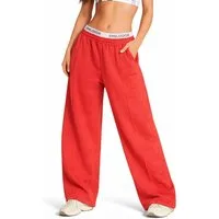 Smilodox Jogginghose Damen Siara, Bequeme Freizeithose mit Seitentaschen, Gym & Homewear Trainingshose mit verstellbarem Beinabschluss