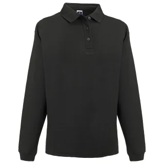 Russell Europe Herren Heavy Duty Kragen Sweatshirt (Schwarz)