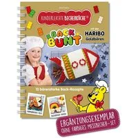 Kinderleichte Becherküche Back-Set Buch Band 10 Back bunt mit den Haribo Goldbären (DIN-A5), Kreatives Backen für Kinder