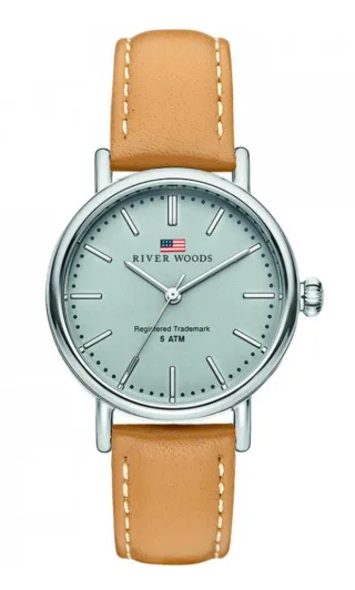 River Woods Oswego Braun Damen Armbanduhr RW340013