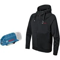 Heat+Jacket GHH 12+18V Solo Größe XL, Arbeitskleidung schwarz, ohne Akku und Ladegerät