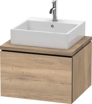 Duravit L-Cube Konsolen-Waschtischunterbau wandhängend 620x547x400 Az 1 Front: Ei LC581005555