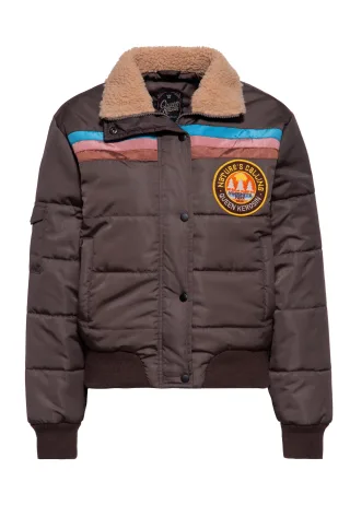 Queen Kerosin Damen Winterjacke Nature's Calling