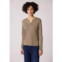 STREET ONE Langarmshirt im Tunika-Style