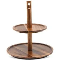 EKA Etagere Akazienholz Etagere 25×27cm, Akazienholz, (1-tlg)