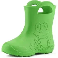 Ladeheid Kinder EVA Regenstiefel für Mädchen und Jungen LA-CA-01 Gummistiefel Kinder federleicht viele Farben