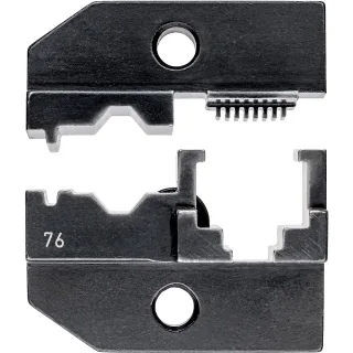 KNIPEX Crimpeinsatz für geschirmte Stewart-Stecker 80 mm - 974976