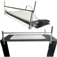Kaminbau Mierzwa Heißdrahtschneider Styroporschneider, Inkl. 3 Glühdrähten, Auswahl 60 - 155 cm Schnittfäche, Auswahl Freihand und Ständer