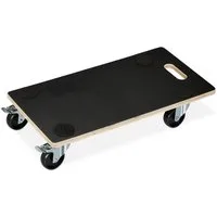 relaxdays Transportroller mit Bremse 400 kg