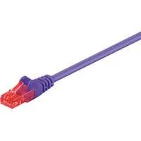 CAT 6 Patchkabel, U/UTP 10,0m violett