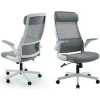 OTTO home Bürostuhl Menton, ergonomischer Schreibtischstuhl, inkl. Kopfkissen, Lendenwirbelstütze, modernes Design