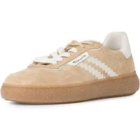 Tamaris Plateausneaker, Freizeitschuh, Halbschuh, Schnürschuh mit Kontrastbesatz