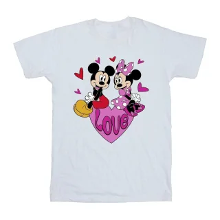 Disney - "Love" T-Shirt für Herren (Weiß)