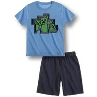 Minecraft Pyjama Minecraft Schlafanzug Shorty Pyjama