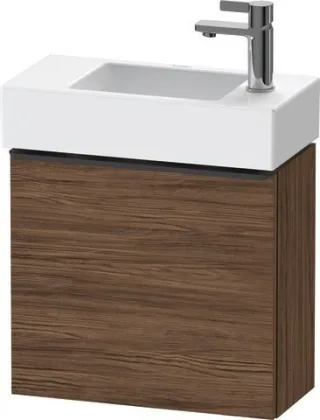 Duravit D-Neo Waschtischunterbau wandhängend Nussbaum dunkel Matt 484x222x440 mm - DE4219RBD210000 DE4219RBD210000