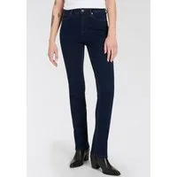 Arizona Gerade Jeans Ultra-Stretch Used-Look-Waschung