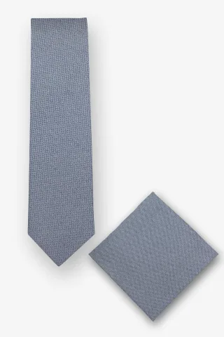 REAL GUYS by J.PLOENES - Krawatte + Tuch in Box blau