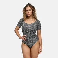cfab (creamy fabrics) Shaping-Body T-Shirt Bodysuit Sculpting Shapewear mit Slip-Snake-2XL (1-tlg)