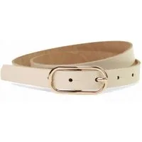 FRONHOFER Taillengürtel Damen Rindleder schmal (1-St) 2 cm, vergoldet, für Jeans