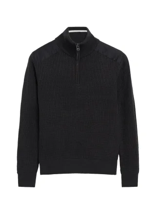 s.Oliver - Strickpullover schwarz - Gr. - 176