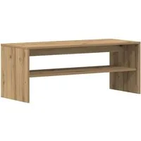 vidaXL TV-Schrank TV-Regal Artisan-Eiche 100x40x40 cm Holzwerkstoff (1-St)