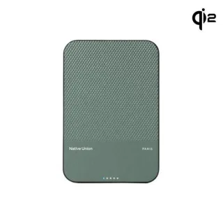Native Union (Re)Classic Qi2 Magnetic Powerbank 5000mAh Green