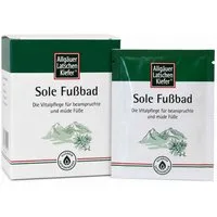 Dr. Theiss Naturwaren GmbH Fußbad ALLGÄUER LATSCHENK. Sole Fußbad 10X10g