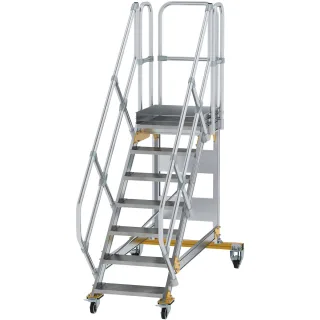 Munk Plattformtreppe 45° fahrbar Stufenbreite 600 mm - 600767