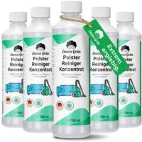 Emma Grün Sofa Reiniger Konzentrat Polsterreiniger (1x Polster Konzentrat 750 ml, 2x Polster Konzentrat 750 ml, 5x Polster Konzentrat 750 ml)