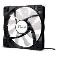 Argus L-12025 120x120x25mm, Gehäuselüfter schwarz/transparent, 120 mm